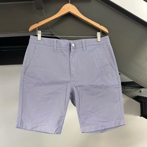 NWOT Bonobos Men’s Slim 9-in. Seam Shorts in 33 Waist, Purple Gray